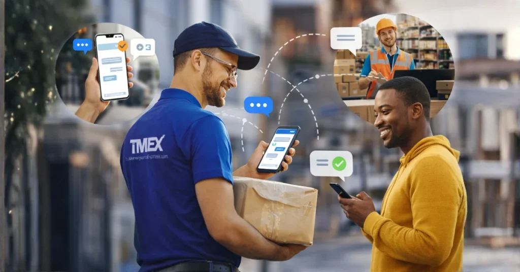 mensajería con comunicación en tiempo real para ecommerce