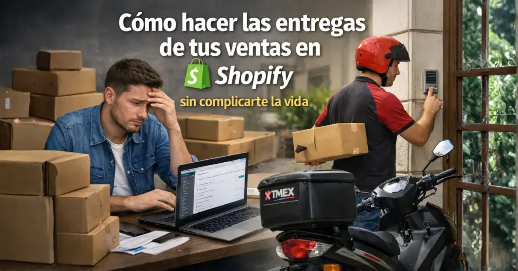 Como hacer entregas de shopify